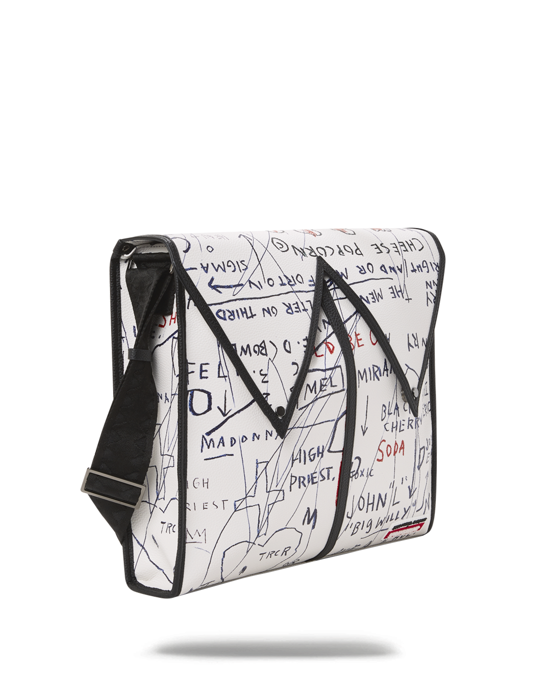 Limited Edition OFFICIAL BASQUIAT UNTITLED CHEESE POPCORN 1983 SLING MESSENGER