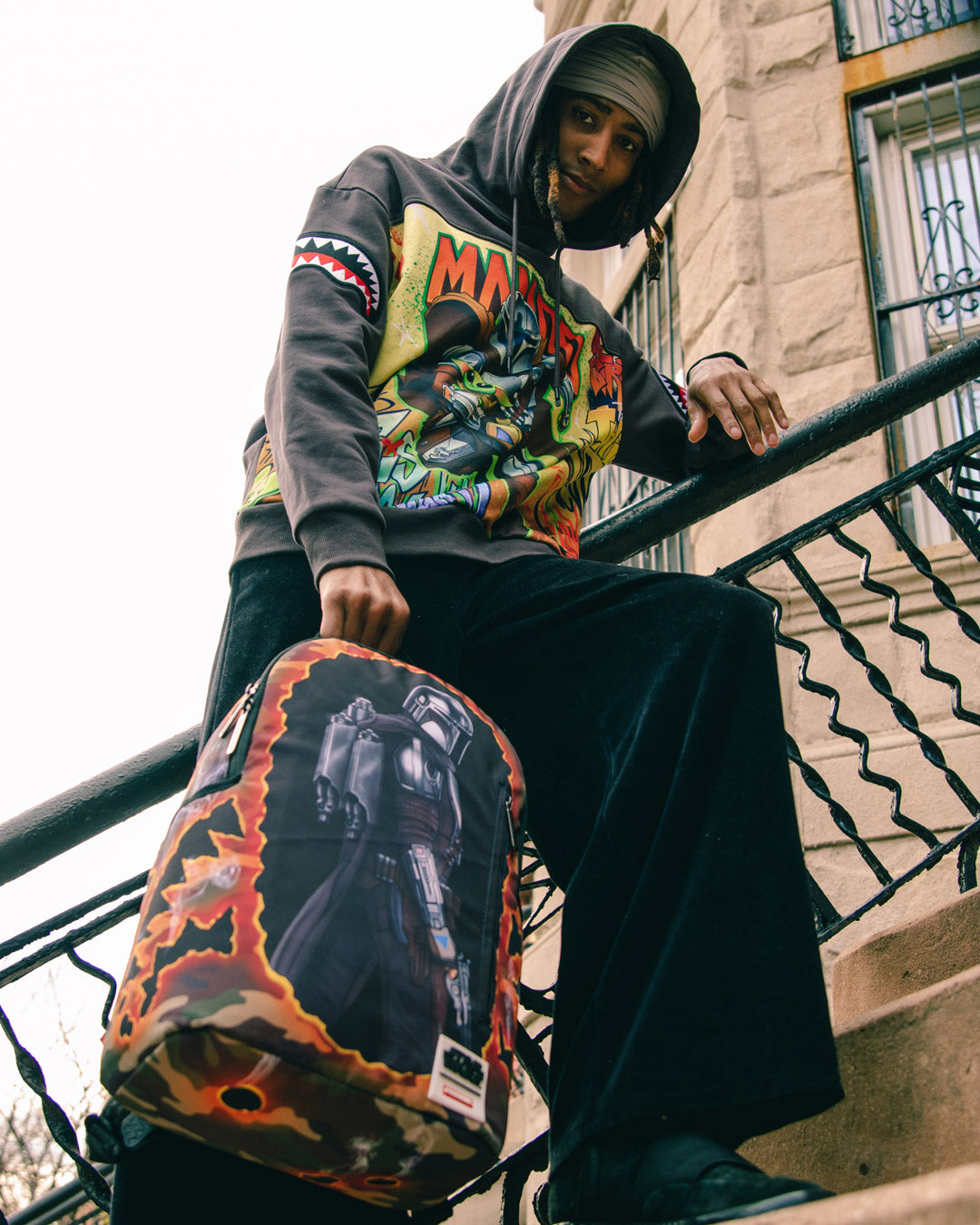 Limited Edition STAR WARS MANDALORIAN BLOWOUT SHARK BACKPACK