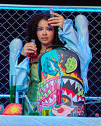 Limited Edition DAZED & SHARK DOUBLE LIFE WITH REMOVABLE EYE PATCHES