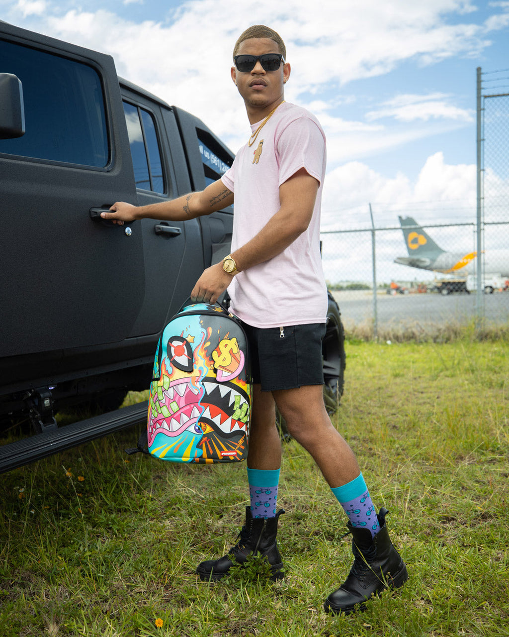 Limited Edition DAZED & SHARK DOUBLE LIFE WITH REMOVABLE EYE PATCHES