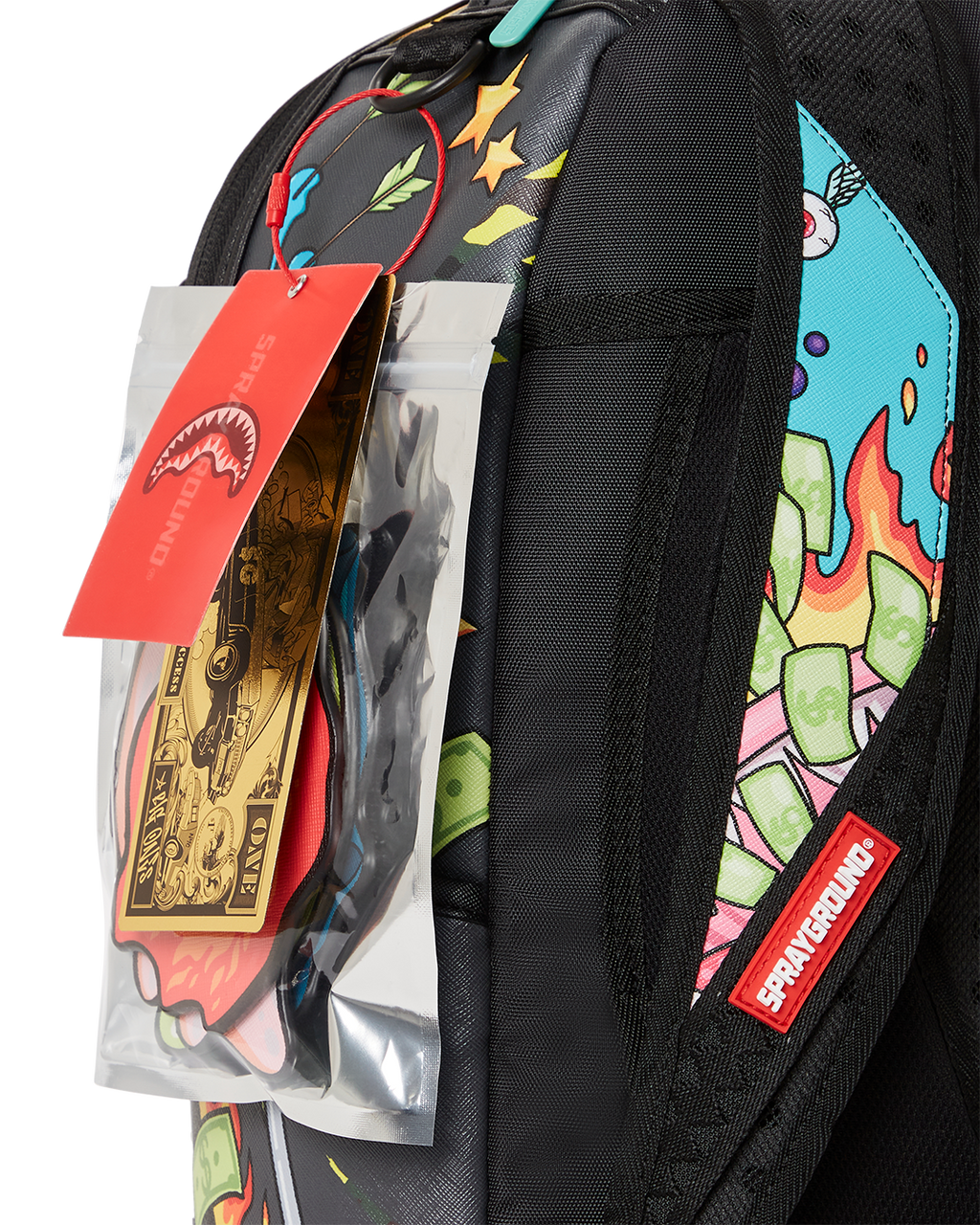 Limited Edition DAZED & SHARK DOUBLE LIFE WITH REMOVABLE EYE PATCHES
