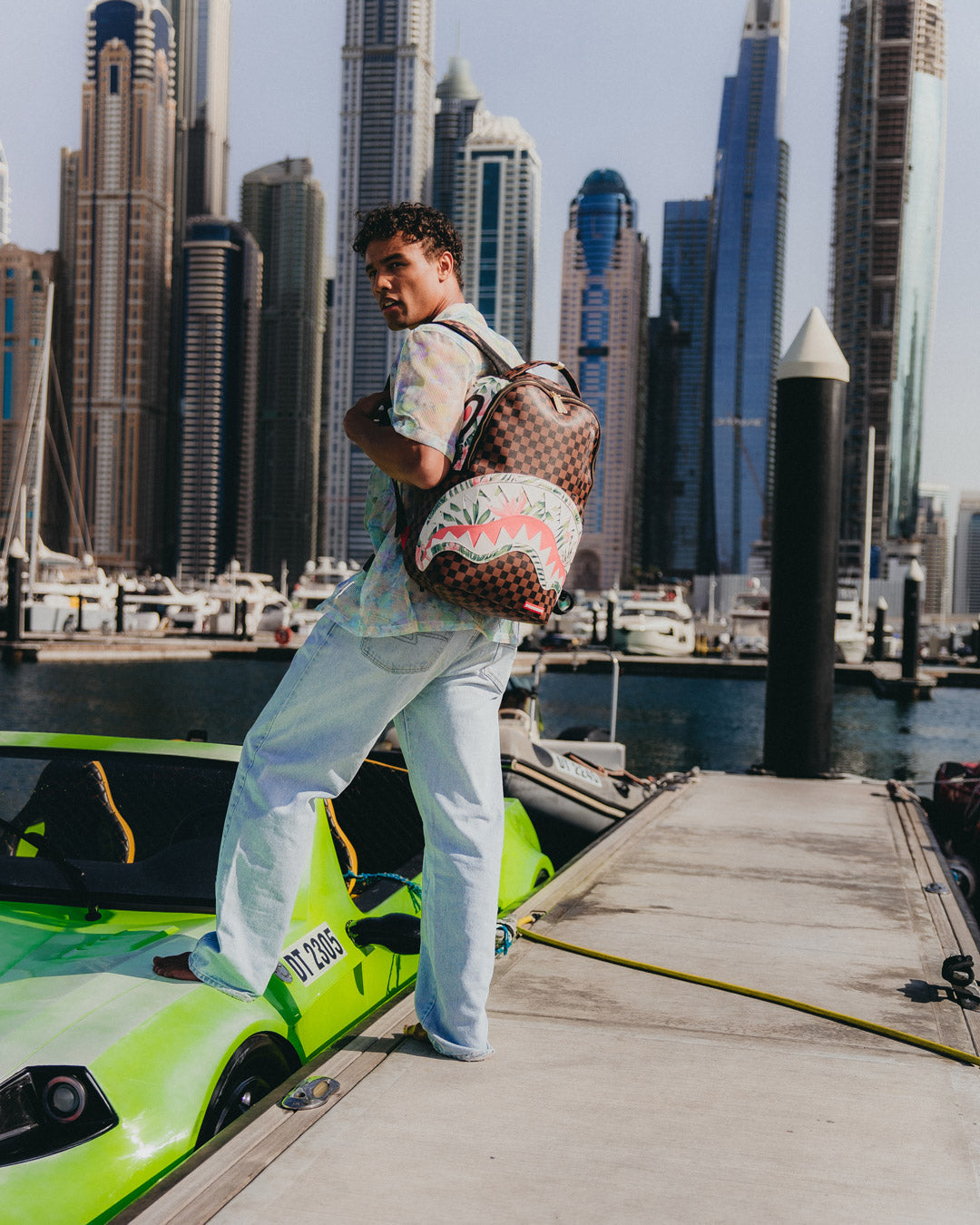 Limited Edition SHARKS IN PARIS COASTAL BACKPACK DLXV
