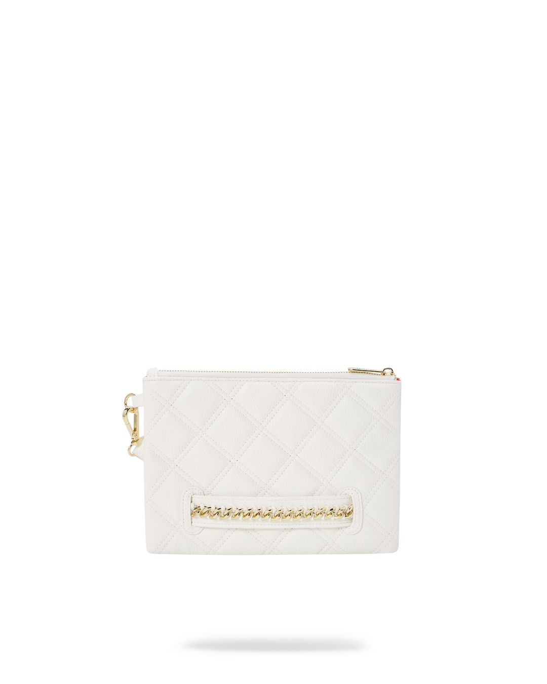 Limited Edition RIVIERA LE BLANC GOLD CHAIN SHARK CROSSOVER CLUTCH