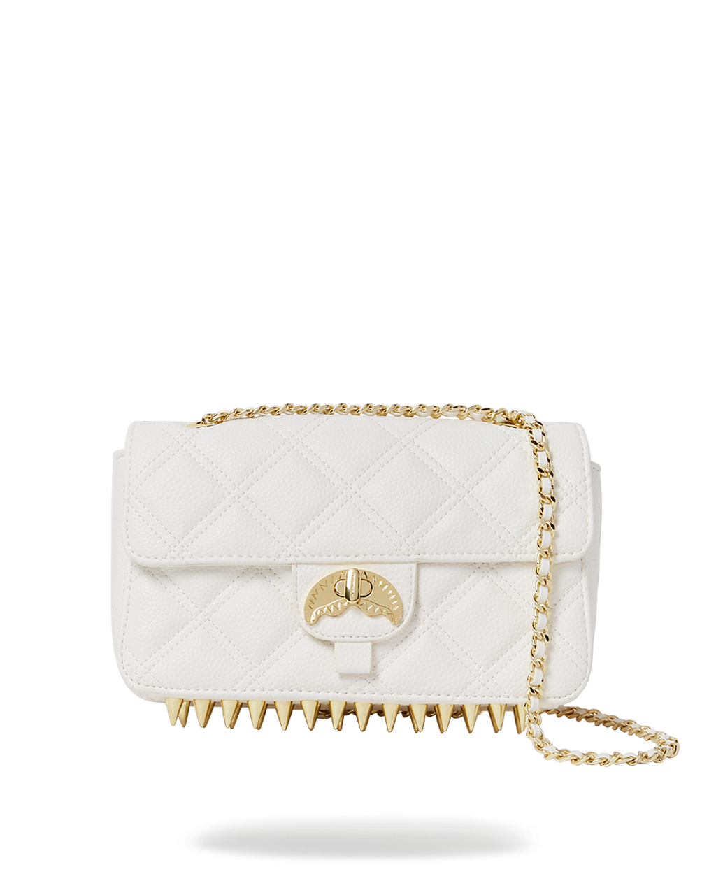 Limited Edition RIVIERA LE BLANC GOLD CHAIN SHARK HANDBAG
