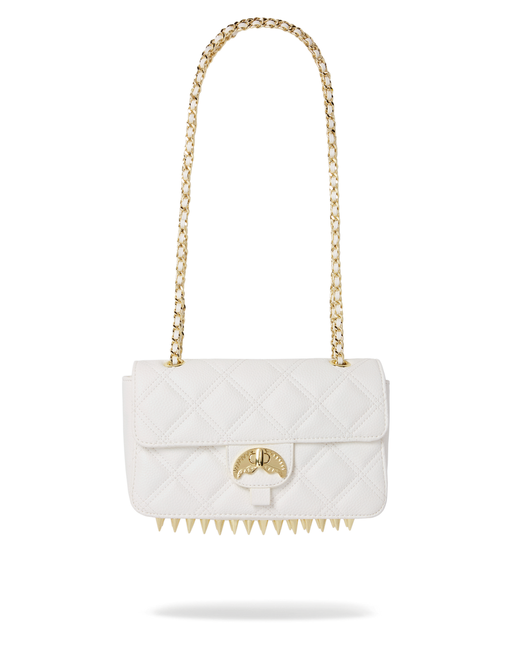 Limited Edition RIVIERA LE BLANC GOLD CHAIN SHARK HANDBAG