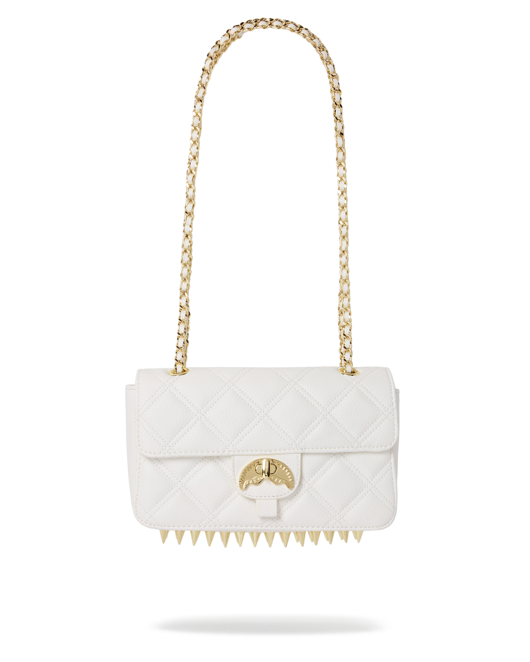 Limited Edition RIVIERA LE BLANC GOLD CHAIN SHARK HANDBAG