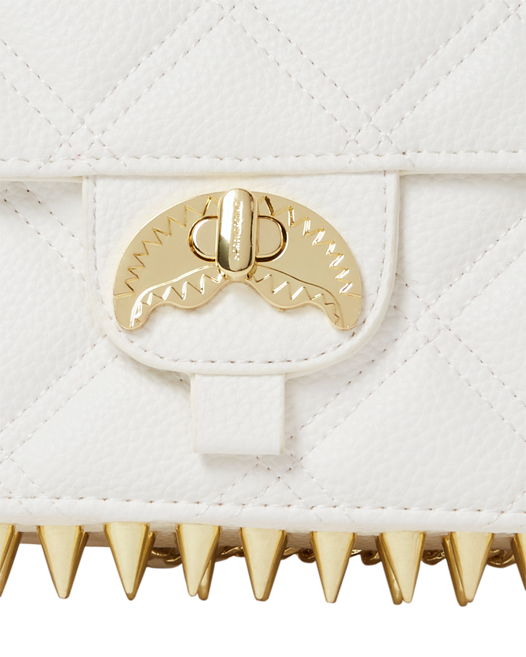 Limited Edition RIVIERA LE BLANC GOLD CHAIN SHARK HANDBAG