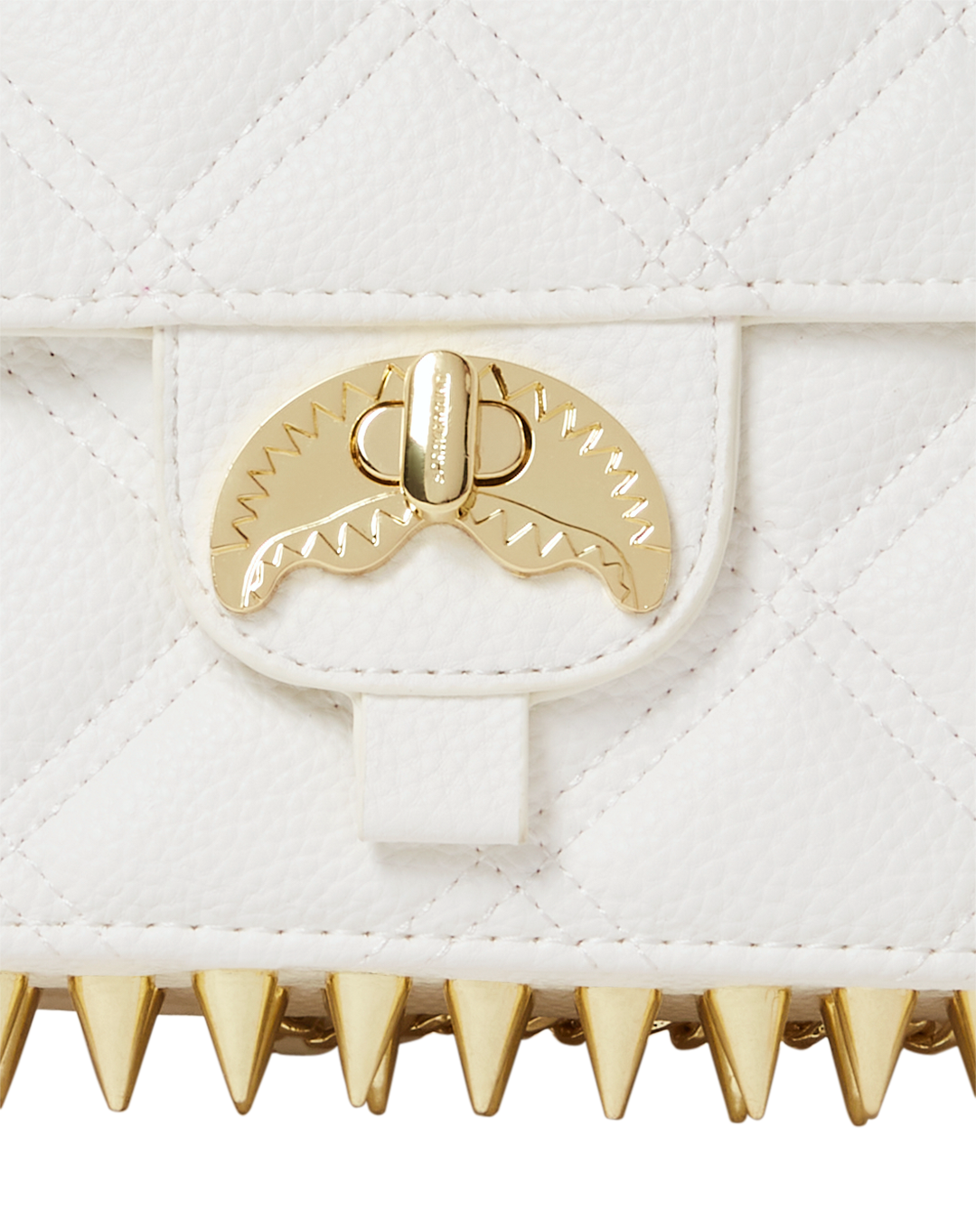 Limited Edition RIVIERA LE BLANC GOLD CHAIN SHARK HANDBAG