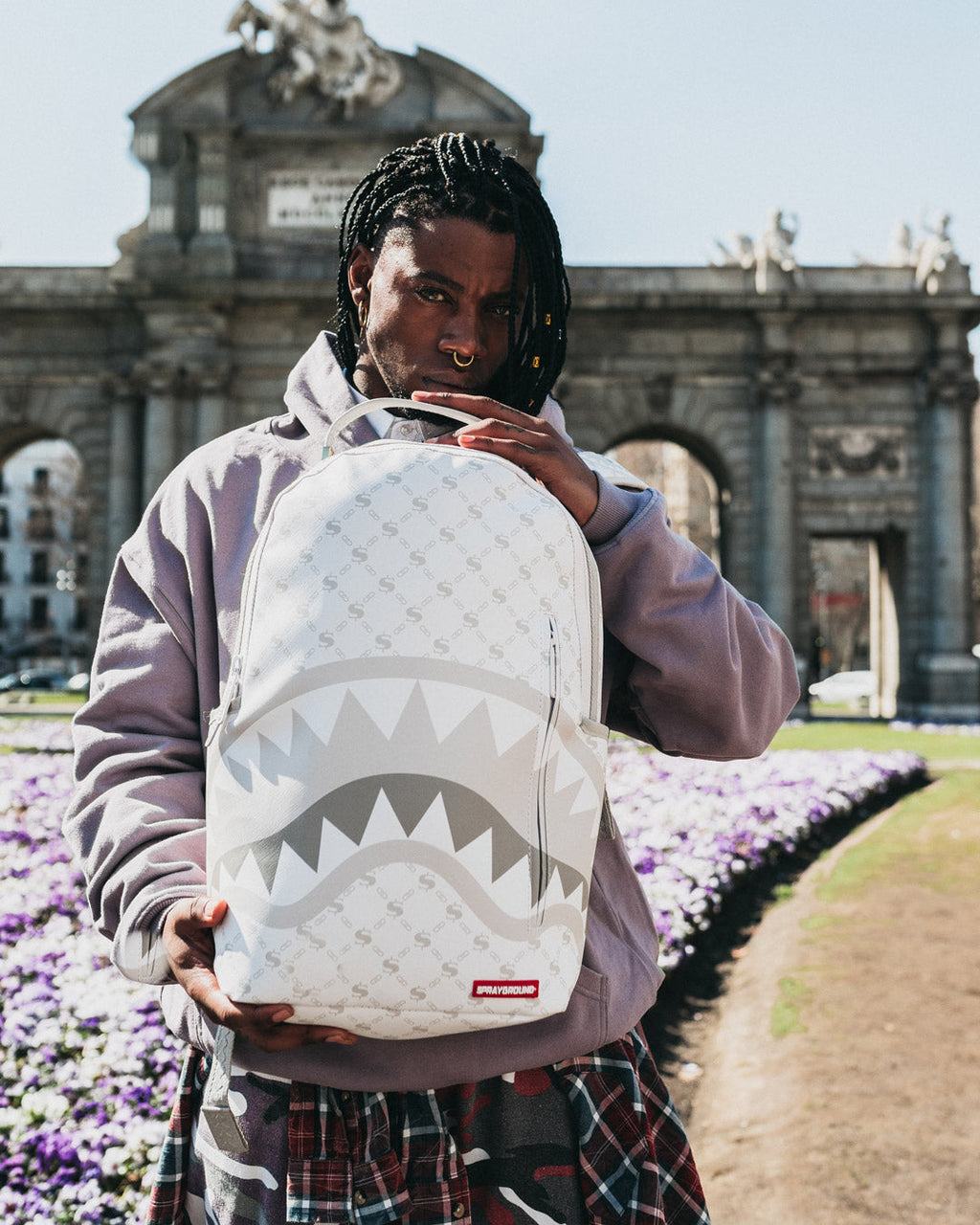 Limited Edition MONEY PATTERN POWDER BACKPACK DLXV