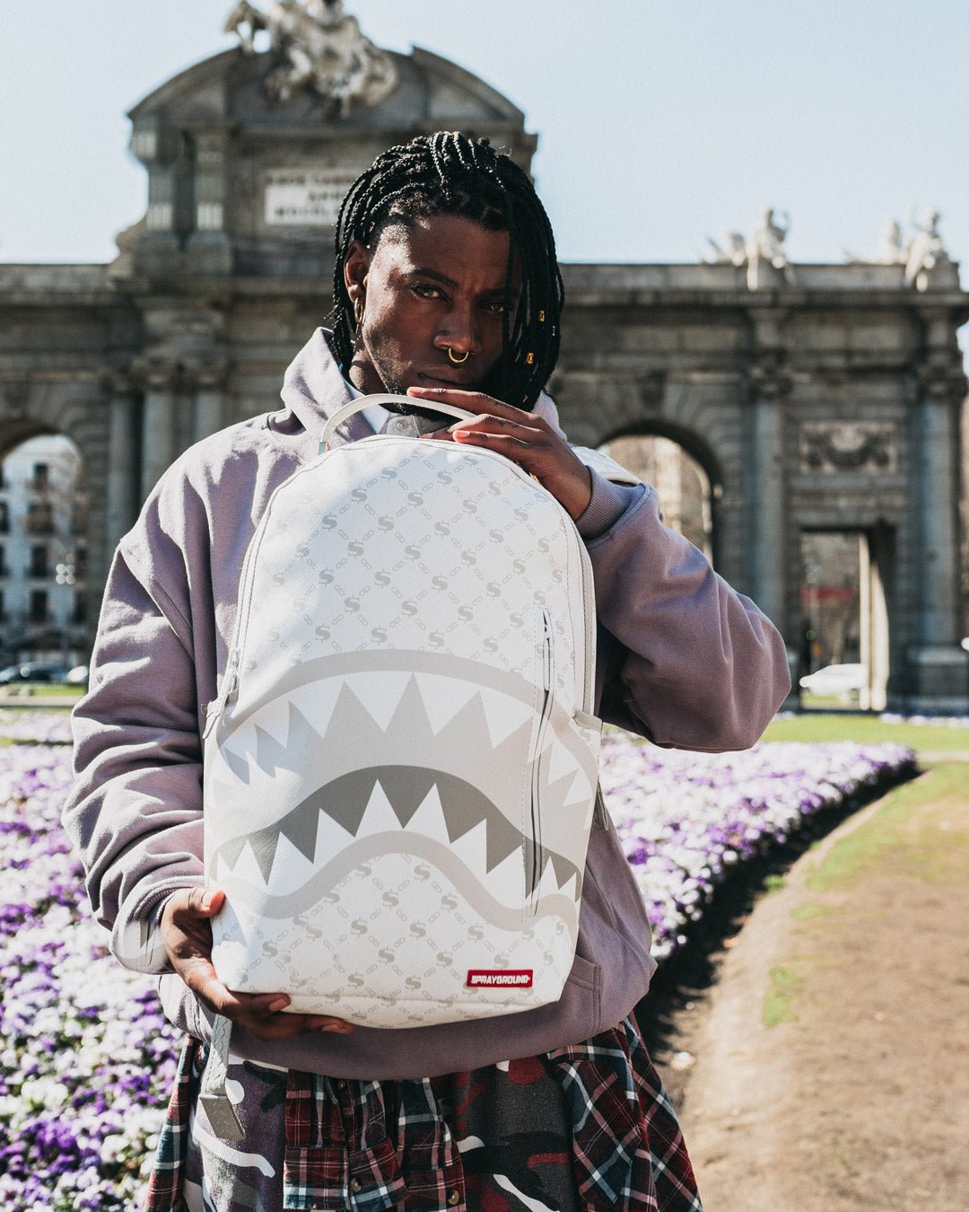 Limited Edition MONEY PATTERN POWDER BACKPACK DLXV