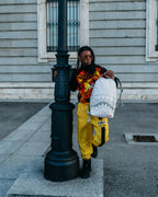 Limited Edition MONEY PATTERN POWDER BACKPACK DLXV