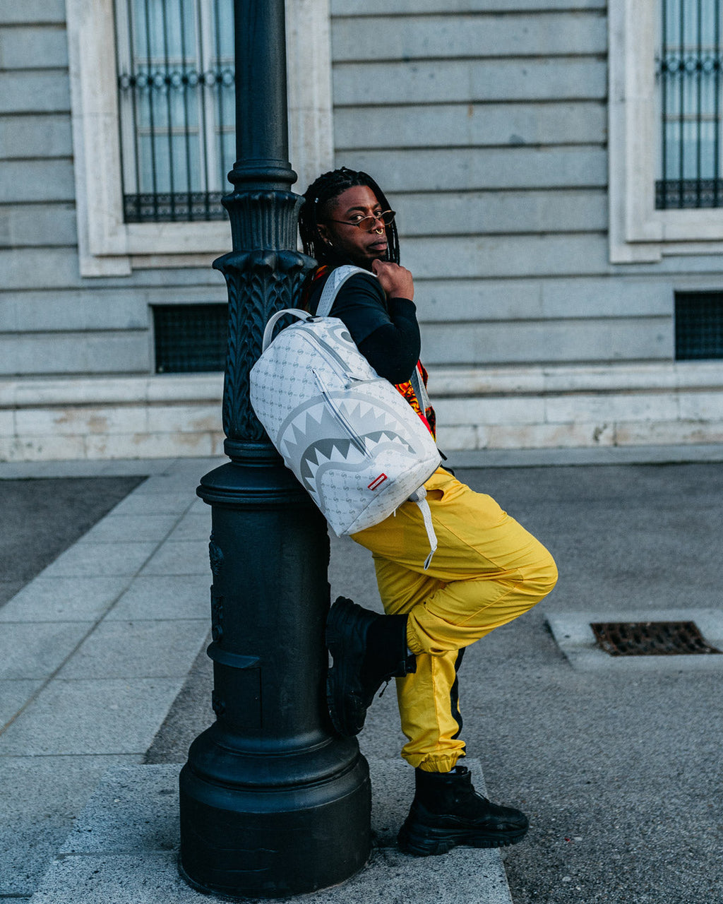 Limited Edition MONEY PATTERN POWDER BACKPACK DLXV
