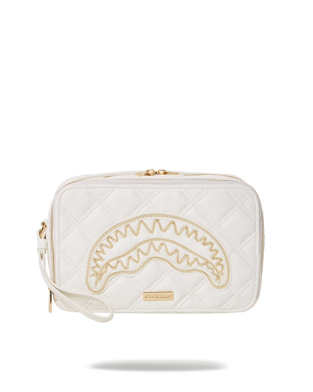Limited Edition RIVIERA LE BLANC GOLD CHAIN SHARK TOILETRY BAG