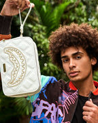 Limited Edition RIVIERA LE BLANC GOLD CHAIN SHARK TOILETRY BAG