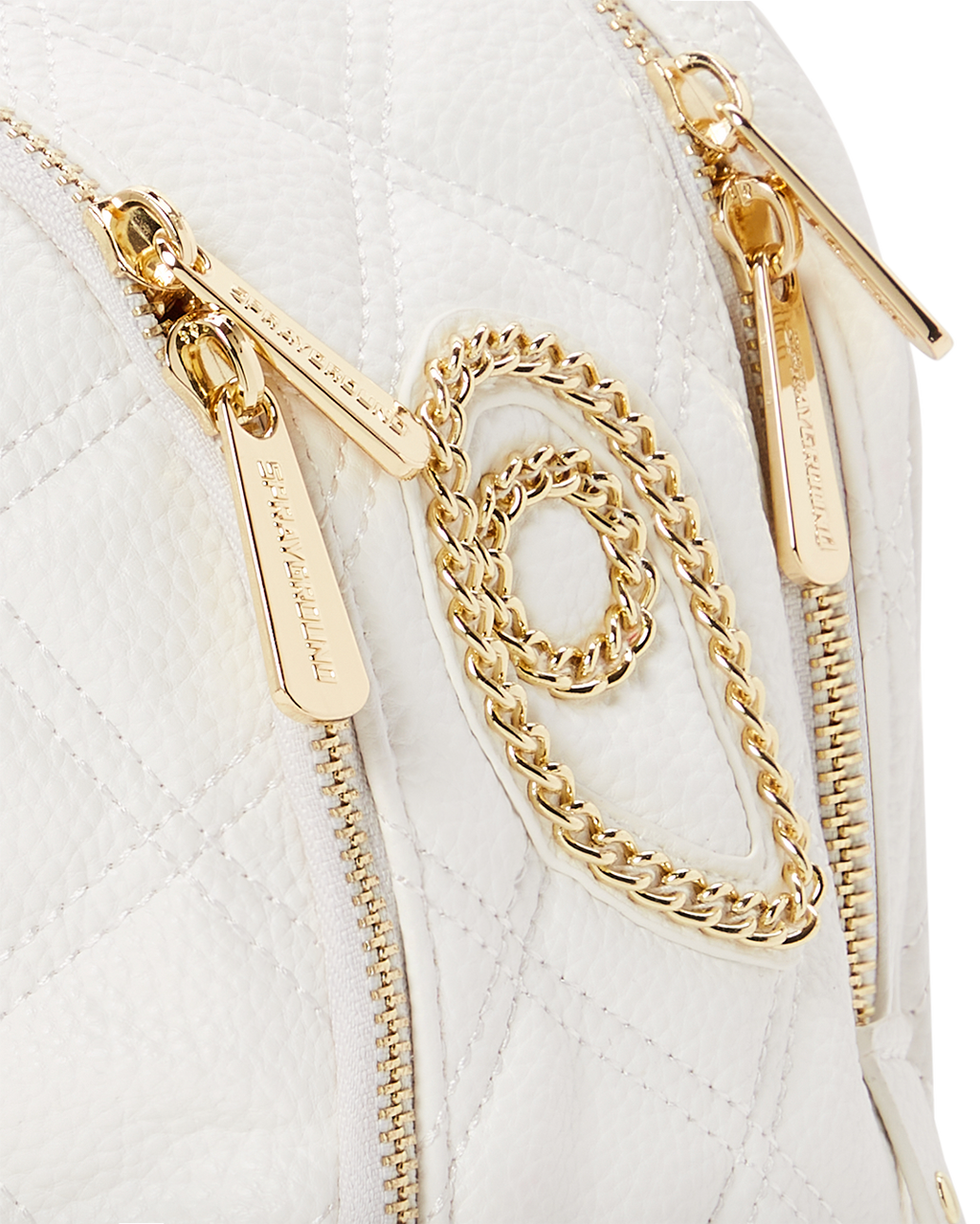Limited Edition RIVIERA LE BLANC GOLD CHAIN SHARK SAVAGE BACKPACK