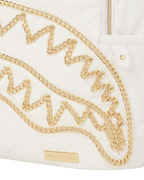 Limited Edition RIVIERA LE BLANC GOLD CHAIN SHARK SAVAGE BACKPACK