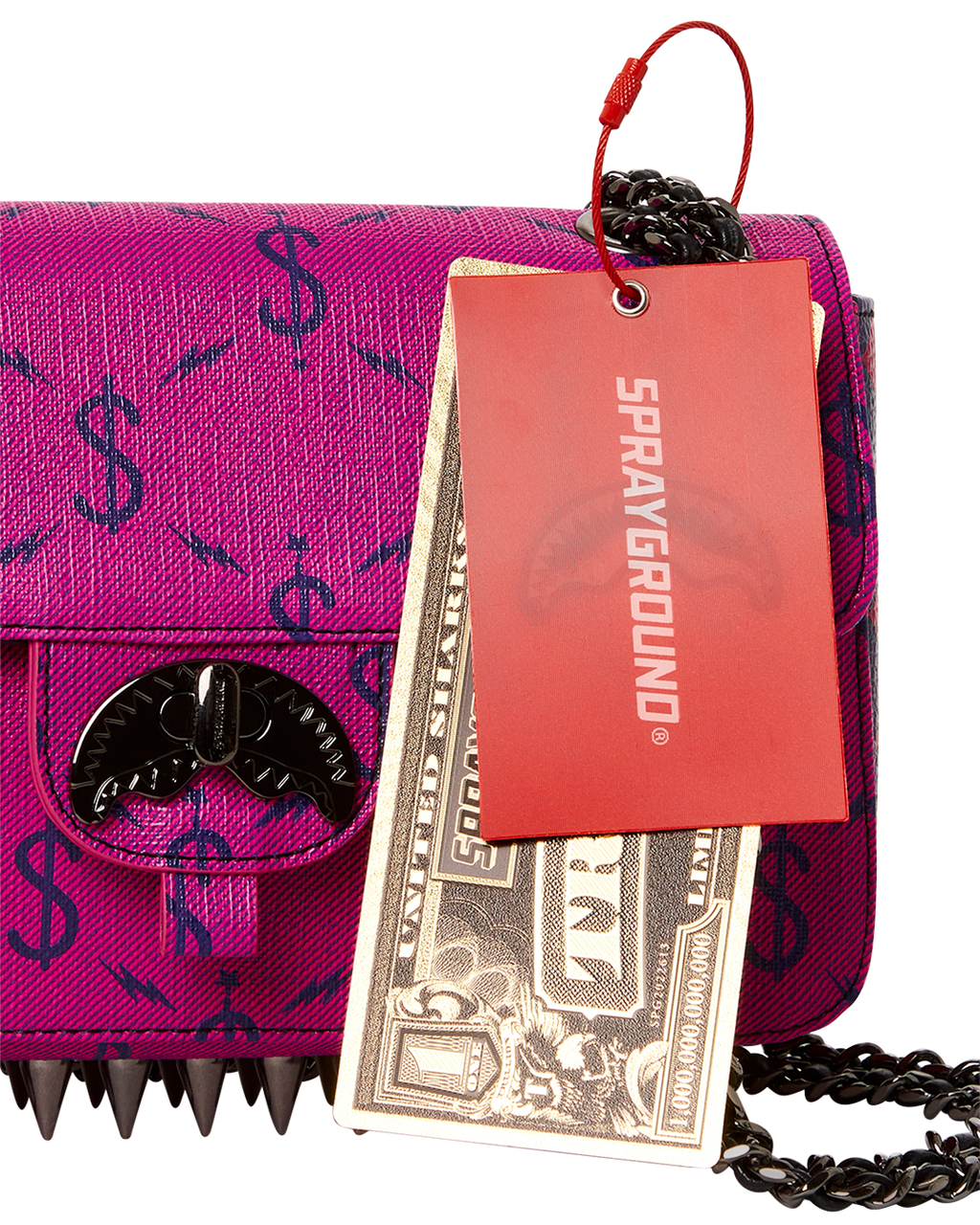 Limited Edition NAPDRAGON GOLD CHAIN SHARK HANDBAG