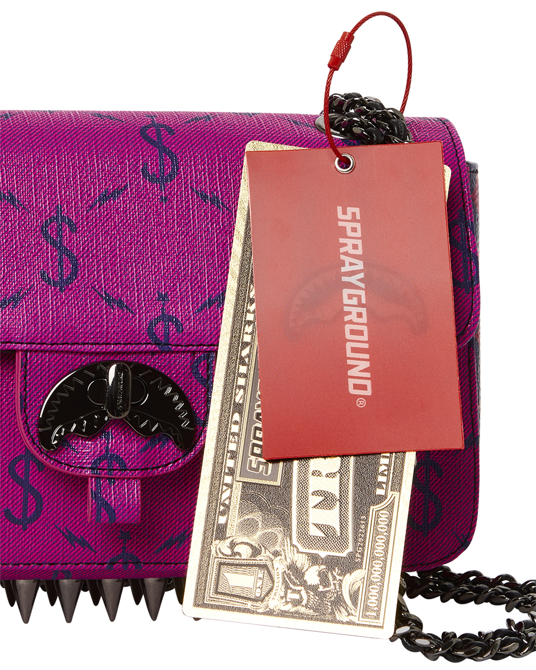Limited Edition NAPDRAGON GOLD CHAIN SHARK HANDBAG