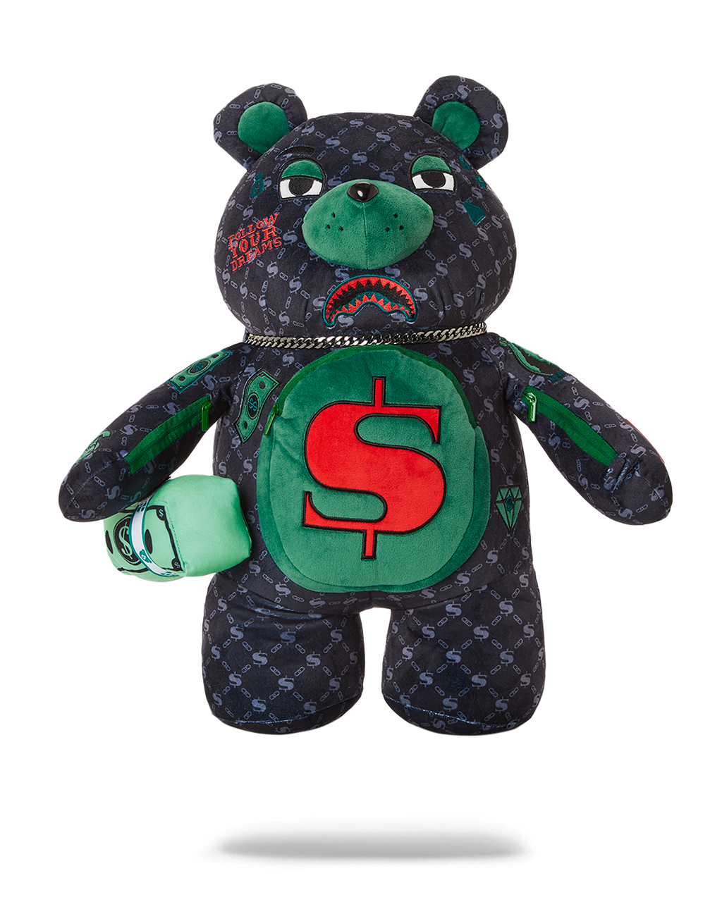 Limited Edition DINERO MONEYBEAR TEDDYBEAR BACKPACK