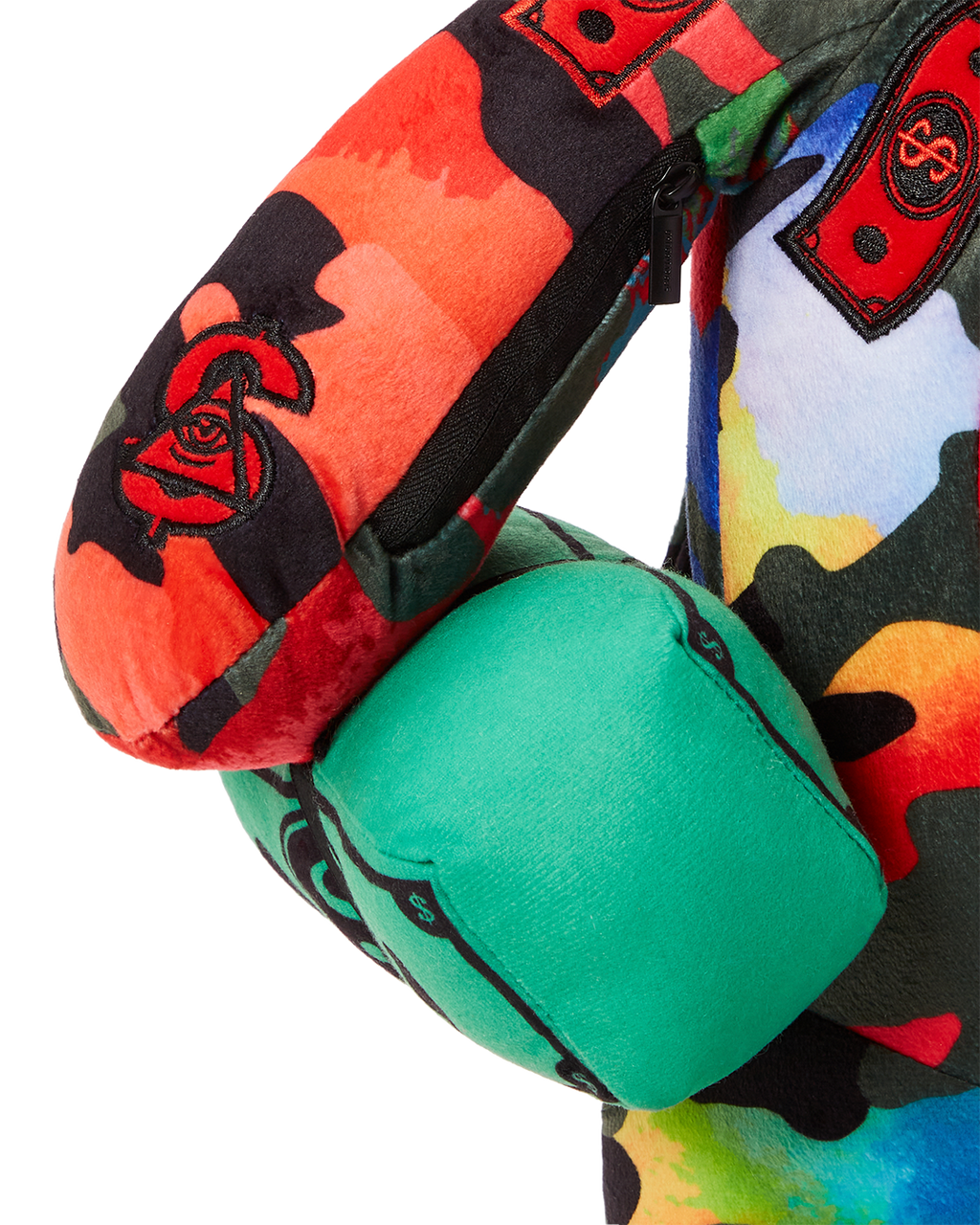 Limited Edition CAMOBURST MONEYBEAR TEDDYBEAR BACKPACK
