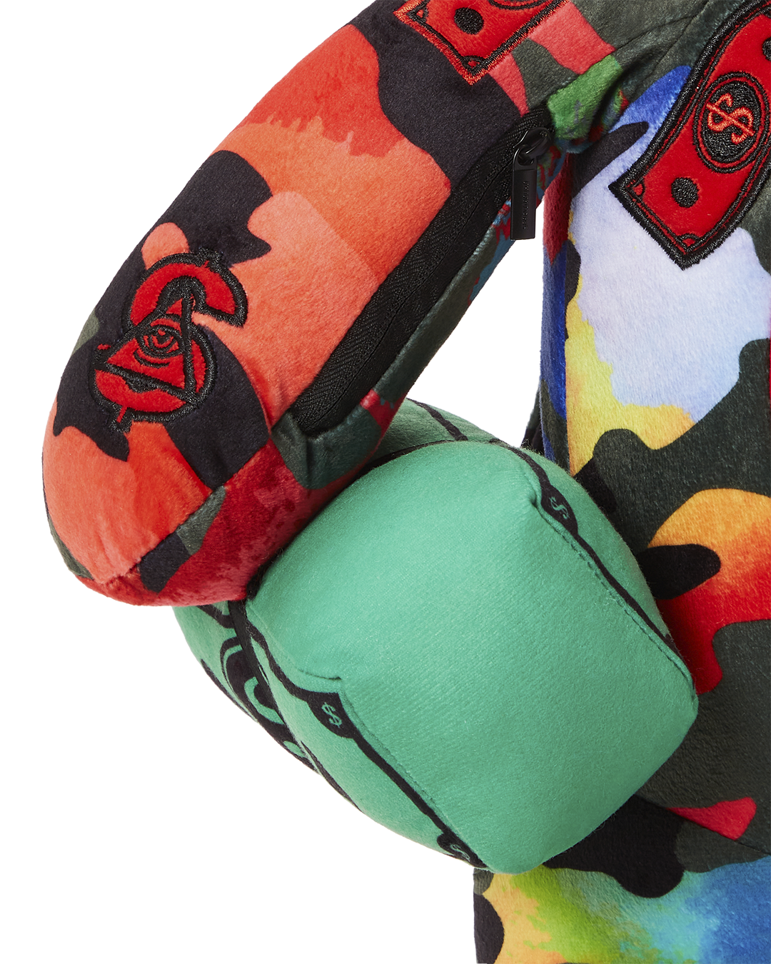 Limited Edition CAMOBURST MONEYBEAR TEDDYBEAR BACKPACK