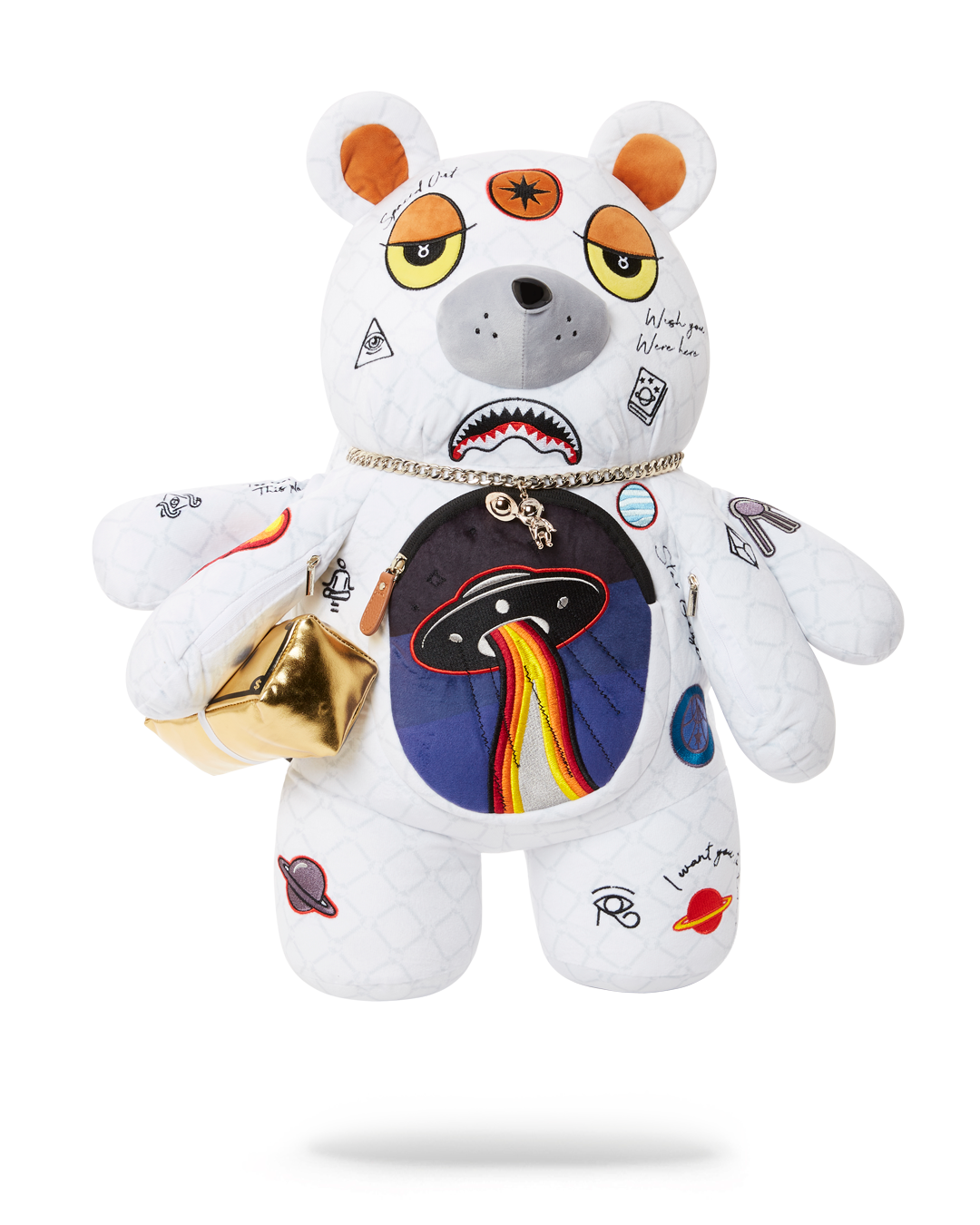 Limited Edition UFO SPACED OUT MONEYBEAR TEDDYBEAR BACKPACK
