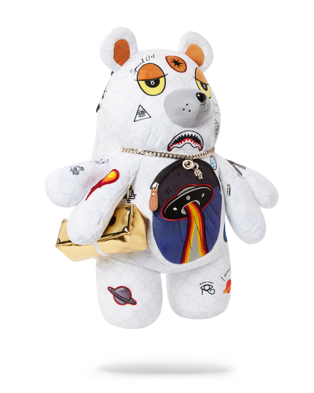 Limited Edition UFO SPACED OUT MONEYBEAR TEDDYBEAR BACKPACK