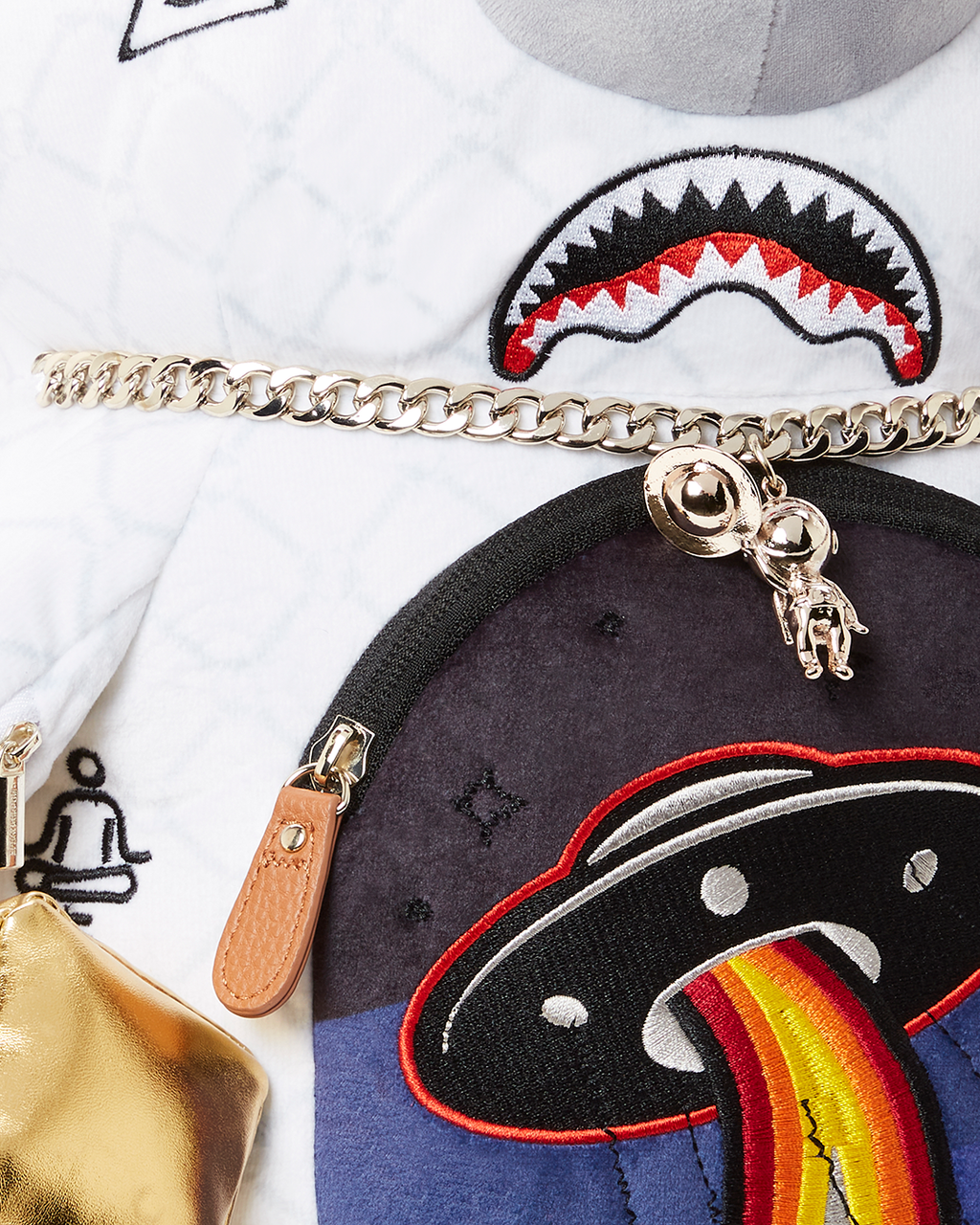 Limited Edition UFO SPACED OUT MONEYBEAR TEDDYBEAR BACKPACK