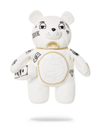 Limited Edition RIVIERA LE BLANC GOLD CHAIN MONEYBEAR TEDDYBEAR BACKPACK