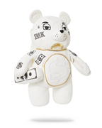 Limited Edition RIVIERA LE BLANC GOLD CHAIN MONEYBEAR TEDDYBEAR BACKPACK