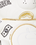 Limited Edition RIVIERA LE BLANC GOLD CHAIN MONEYBEAR TEDDYBEAR BACKPACK