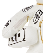 Limited Edition RIVIERA LE BLANC GOLD CHAIN MONEYBEAR TEDDYBEAR BACKPACK