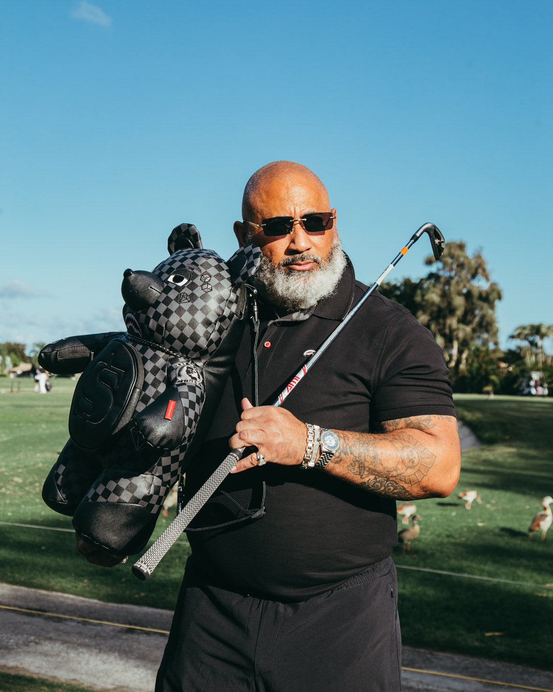Limited Edition HENNY AIIR TO THE THRONE MONEYBEAR TEDDYBEAR BACKPACK