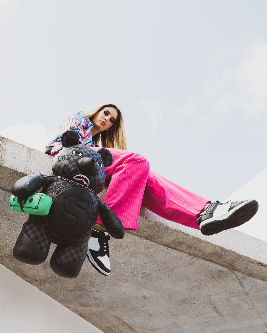 Limited Edition HENNY AIIR TO THE THRONE MONEYBEAR TEDDYBEAR BACKPACK