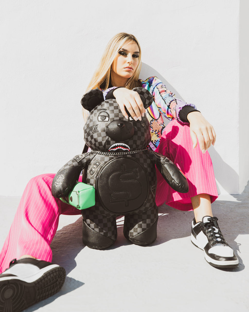 Limited Edition HENNY AIIR TO THE THRONE MONEYBEAR TEDDYBEAR BACKPACK