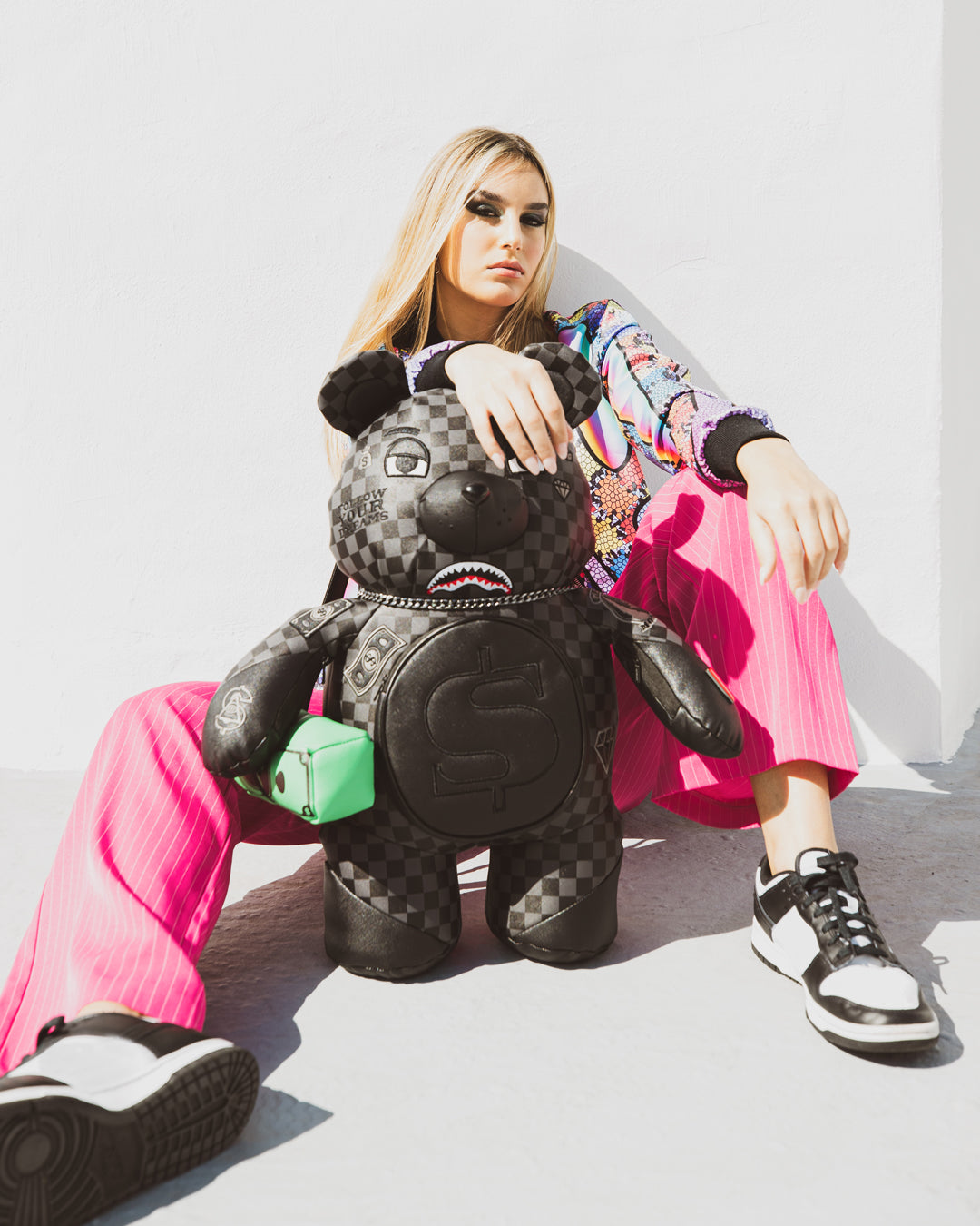 Limited Edition HENNY AIIR TO THE THRONE MONEYBEAR TEDDYBEAR BACKPACK