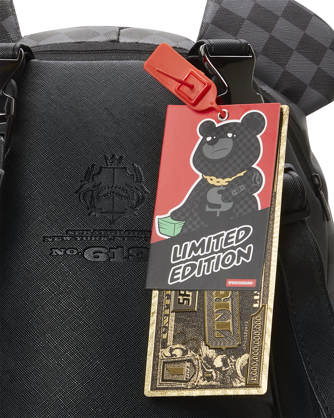 Limited Edition HENNY AIIR TO THE THRONE MONEYBEAR TEDDYBEAR BACKPACK