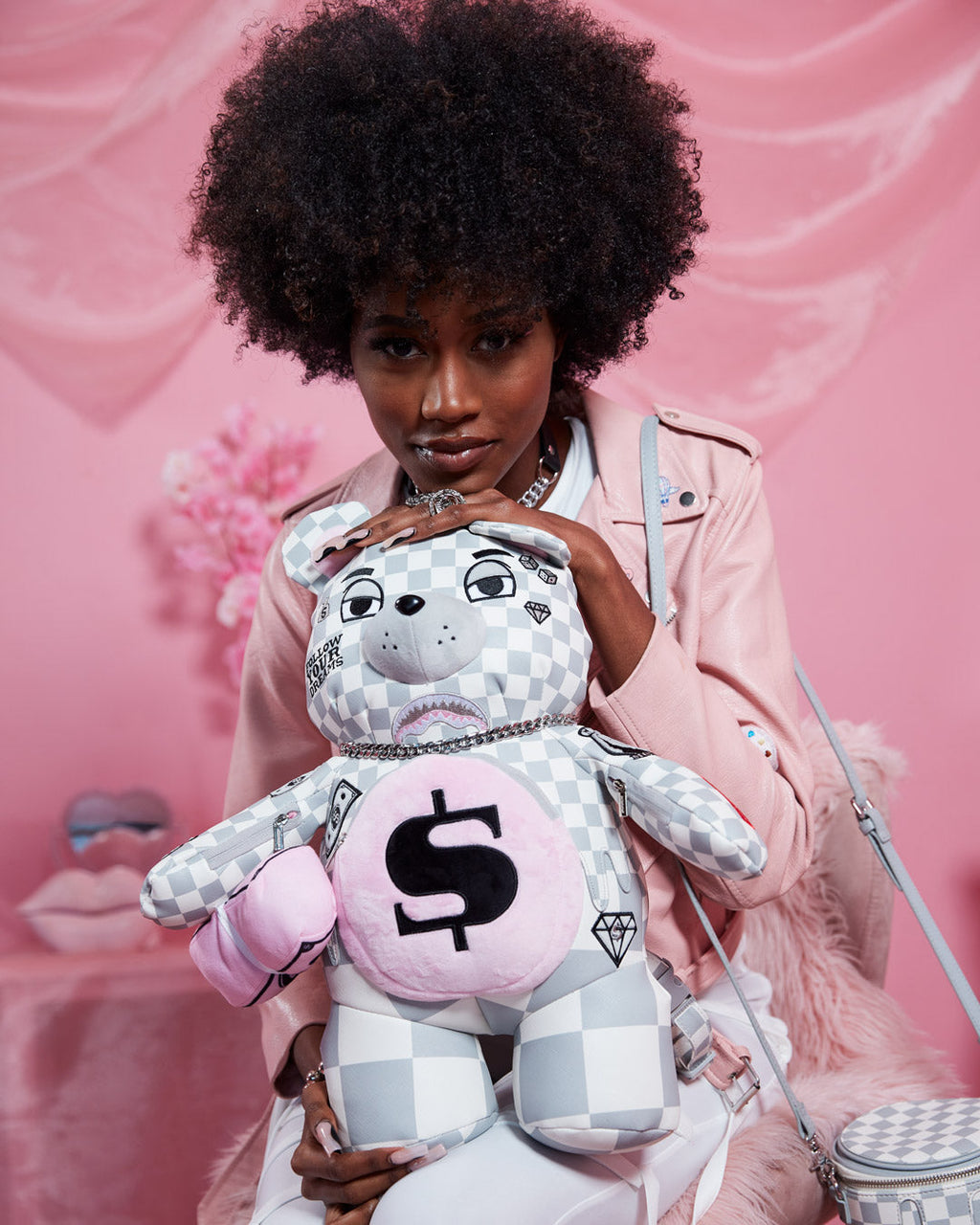 Limited Edition XTC LA PALAIS MEDIUM MONEYBEAR TEDDYBEAR BACKPACK