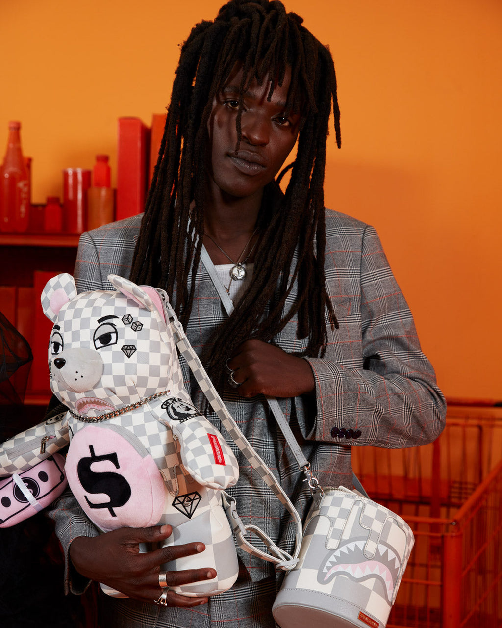Limited Edition XTC LA PALAIS MEDIUM MONEYBEAR TEDDYBEAR BACKPACK