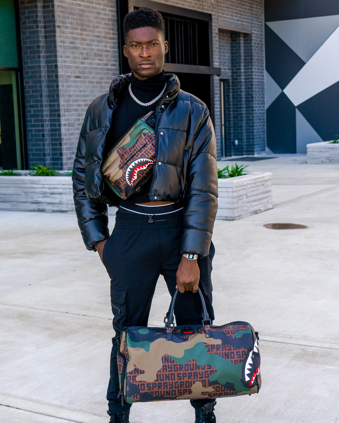 Limited Edition CAMO INFINITI CARGO CROSSBODY