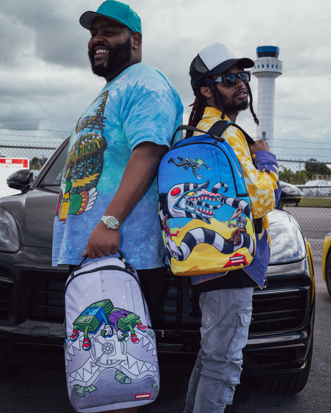 Limited Edition MONEY BOYS I MAKE MONEY WHILE I SLEEP KNAPSACK DLXR