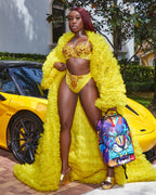 Limited Edition HEAR MY ROAR A.i.6 SANDFLOWER COLLAB BACKPACK DLXV