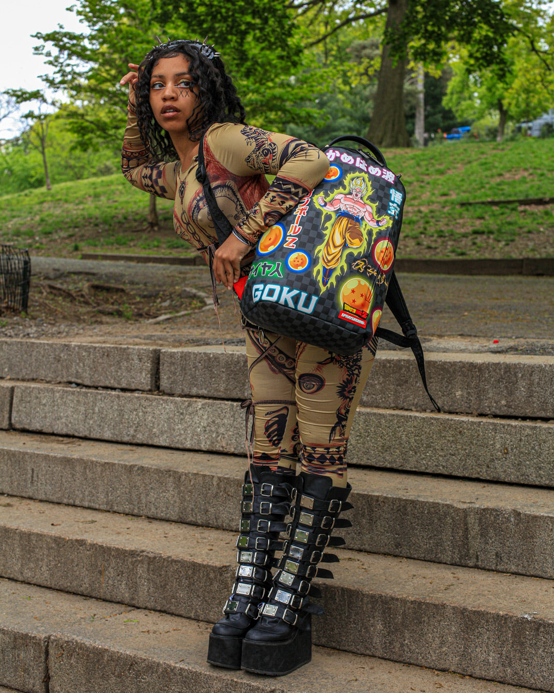 Limited Edition DRAGON BALL Z NEON TRIP BACKPACK DLXV