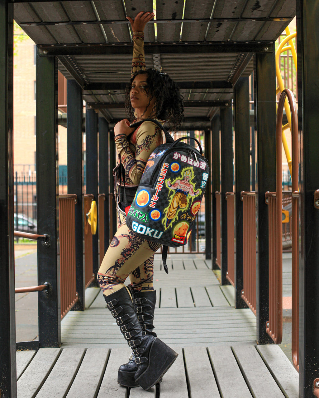 Limited Edition DRAGON BALL Z NEON TRIP BACKPACK DLXV