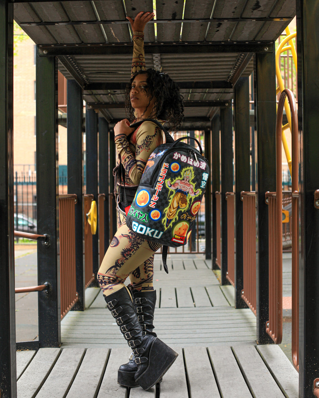 Limited Edition DRAGON BALL Z NEON TRIP BACKPACK DLXV