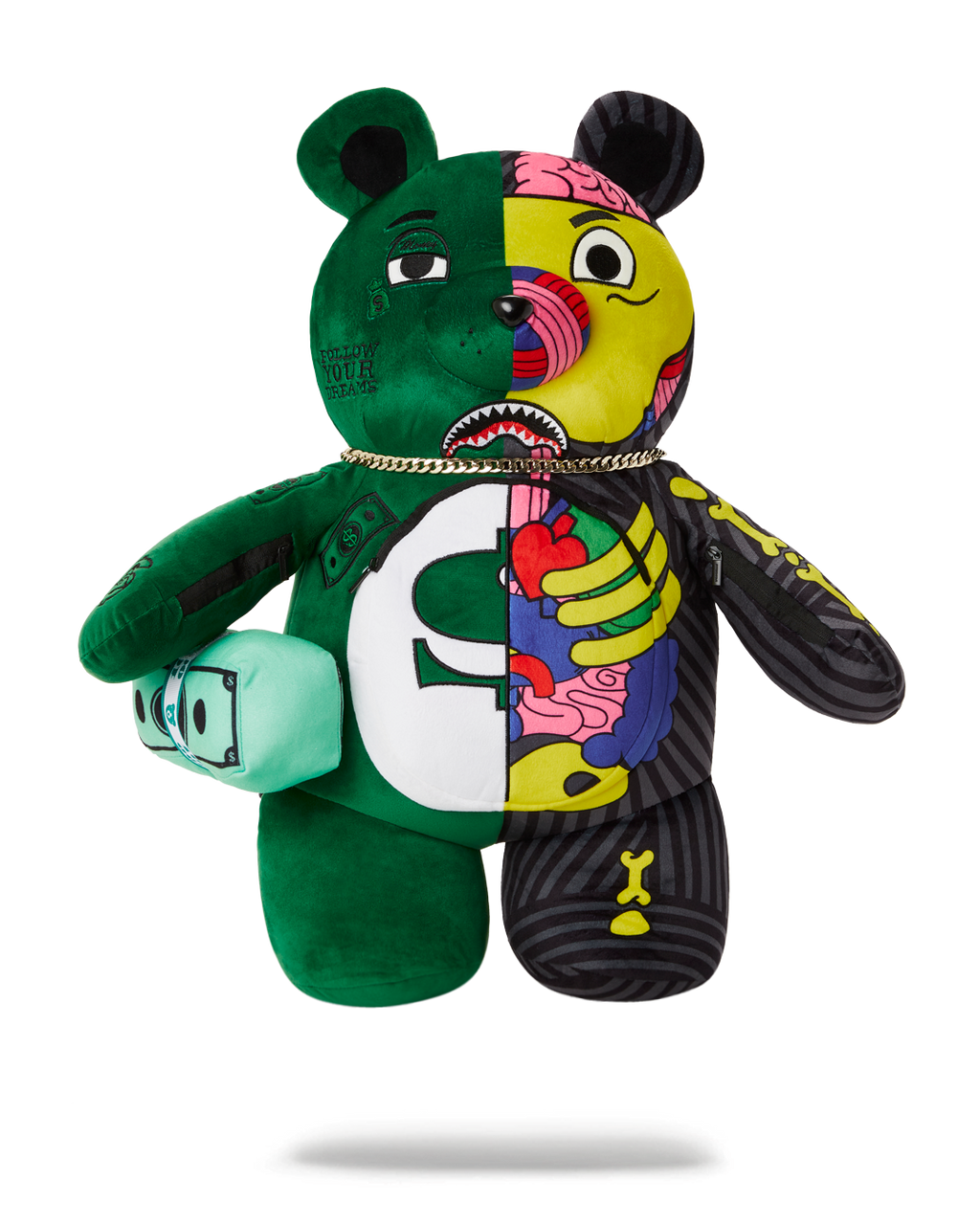 Limited Edition YOUNG X-RAY MONEYBEAR TEDDYBEAR BACKPACK
