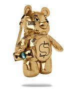 Limited Edition GOLD RUSH MONEYBEAR TEDDYBEAR BACKPACK