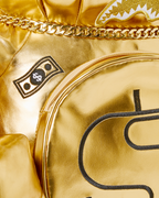Limited Edition GOLD RUSH MONEYBEAR TEDDYBEAR BACKPACK
