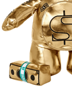 Limited Edition GOLD RUSH MONEYBEAR TEDDYBEAR BACKPACK