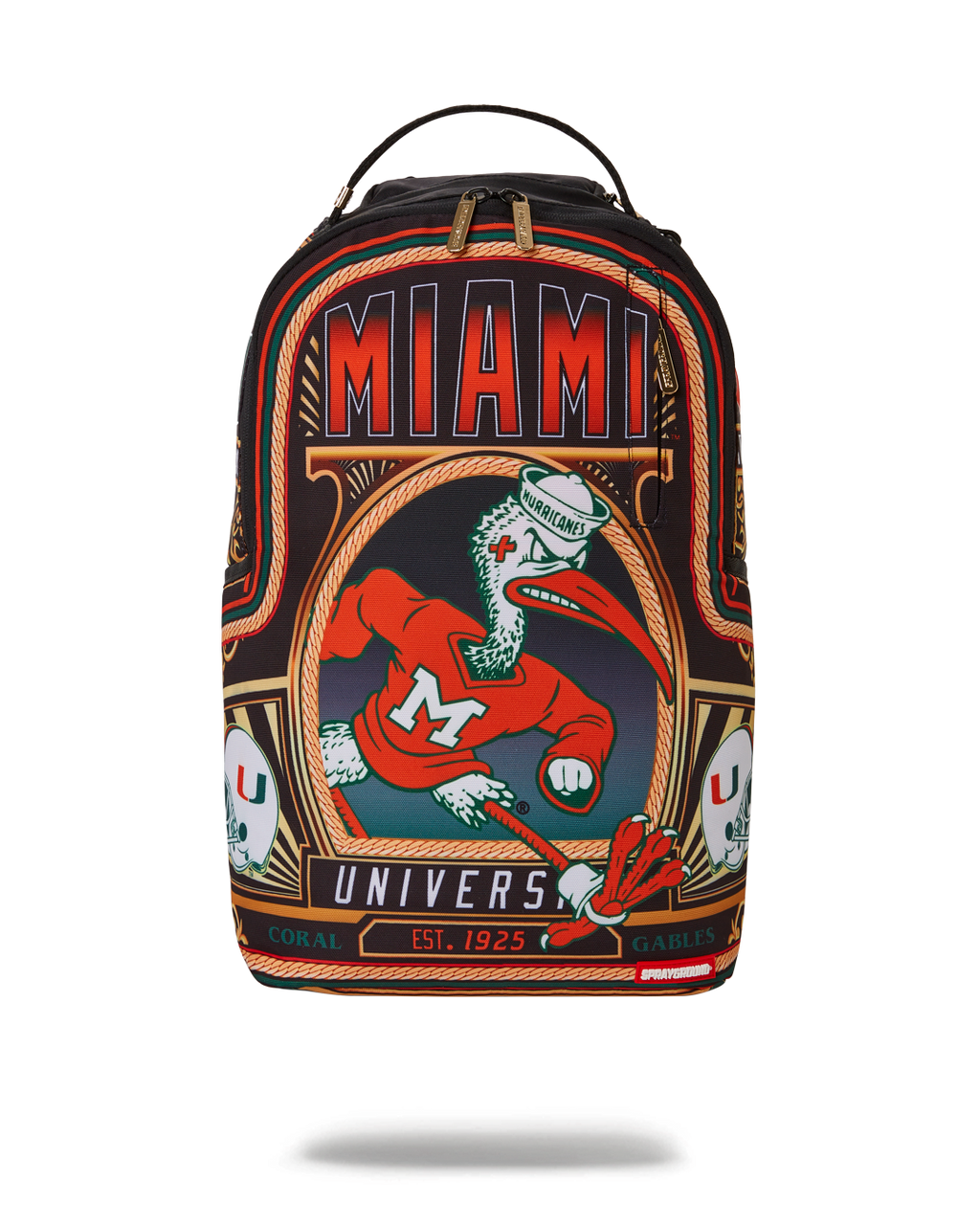 Limited Edition UNIVERSITY OF MIAMI BACKPACK DLXR